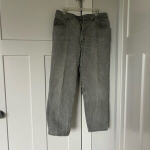 Eddie Bauer Men's Relaxed Washed Green Jeans